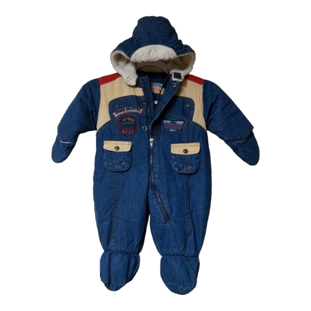 Giacca VTG Winter Baby Bodysuit Size 6-9 M